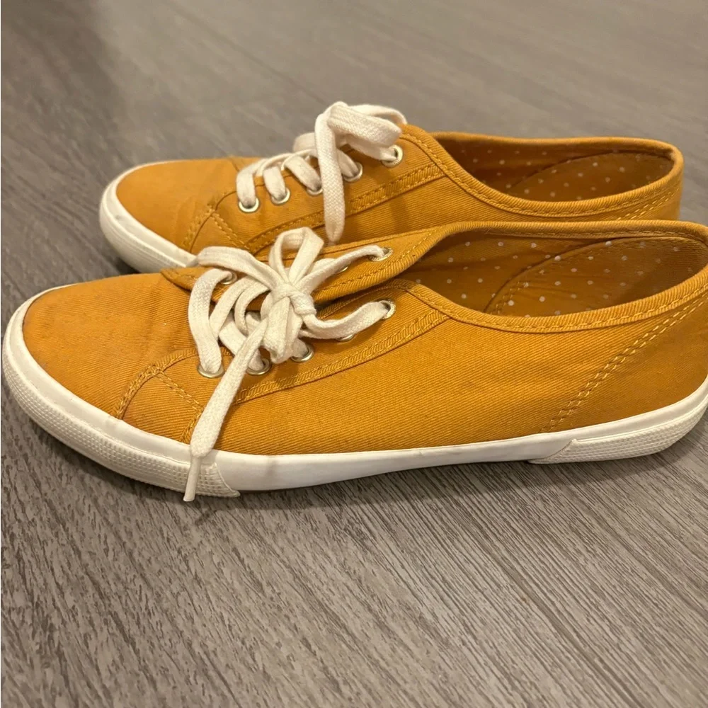 Old Navy Mustard Yellow Sneakers - Picture 7 of 10